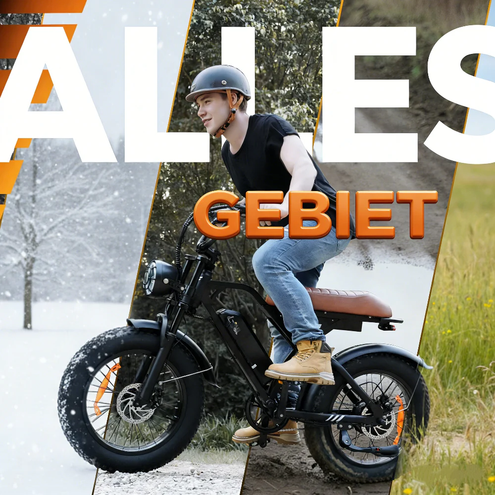 EB5 20″ Fat Tire E-Mountainbike - Image 7