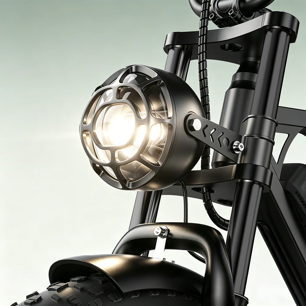 EB5Max 20 Zoll Fat Tire Retro E-Bike - Image 13