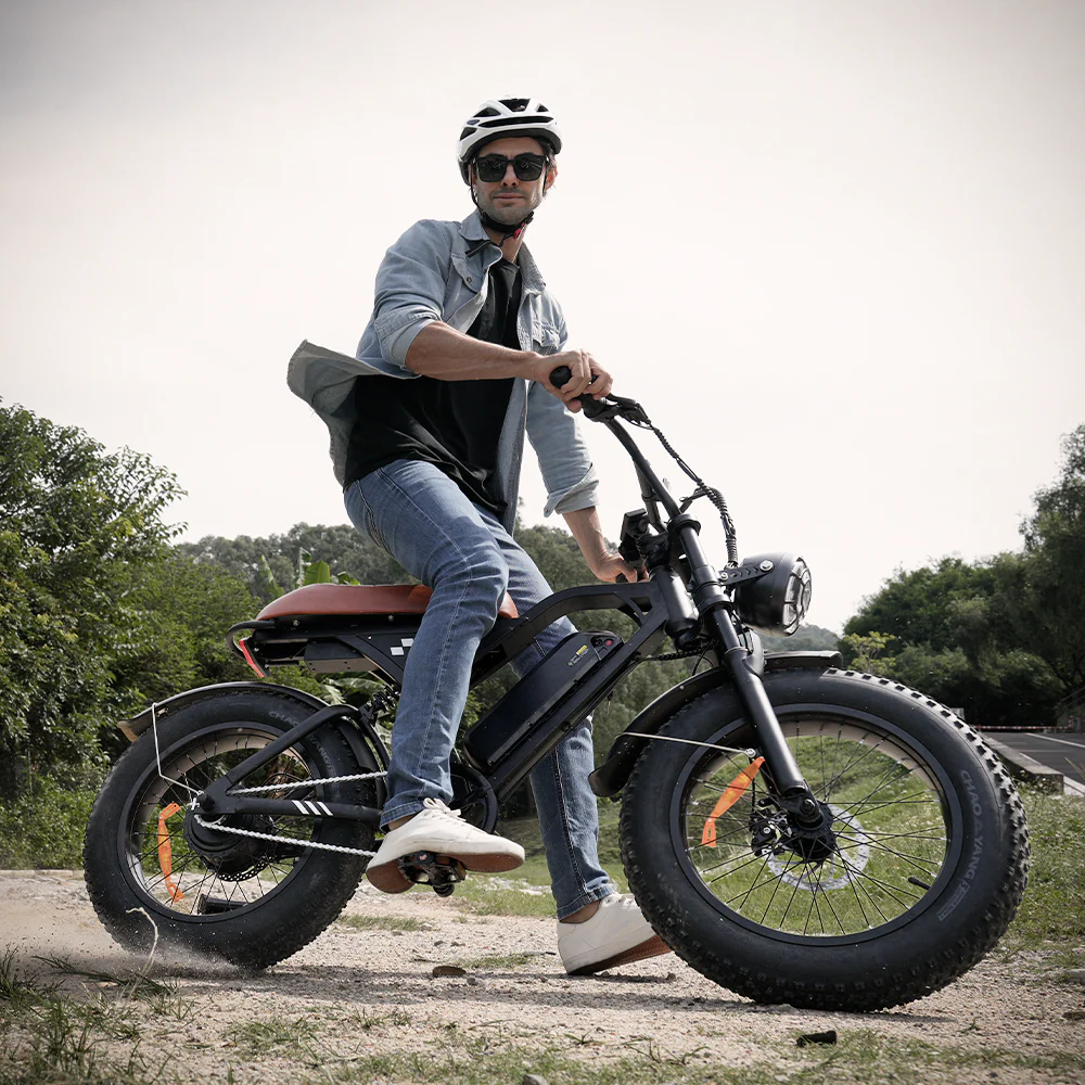 EB5Max 20 Zoll Fat Tire Retro E-Bike - Image 6