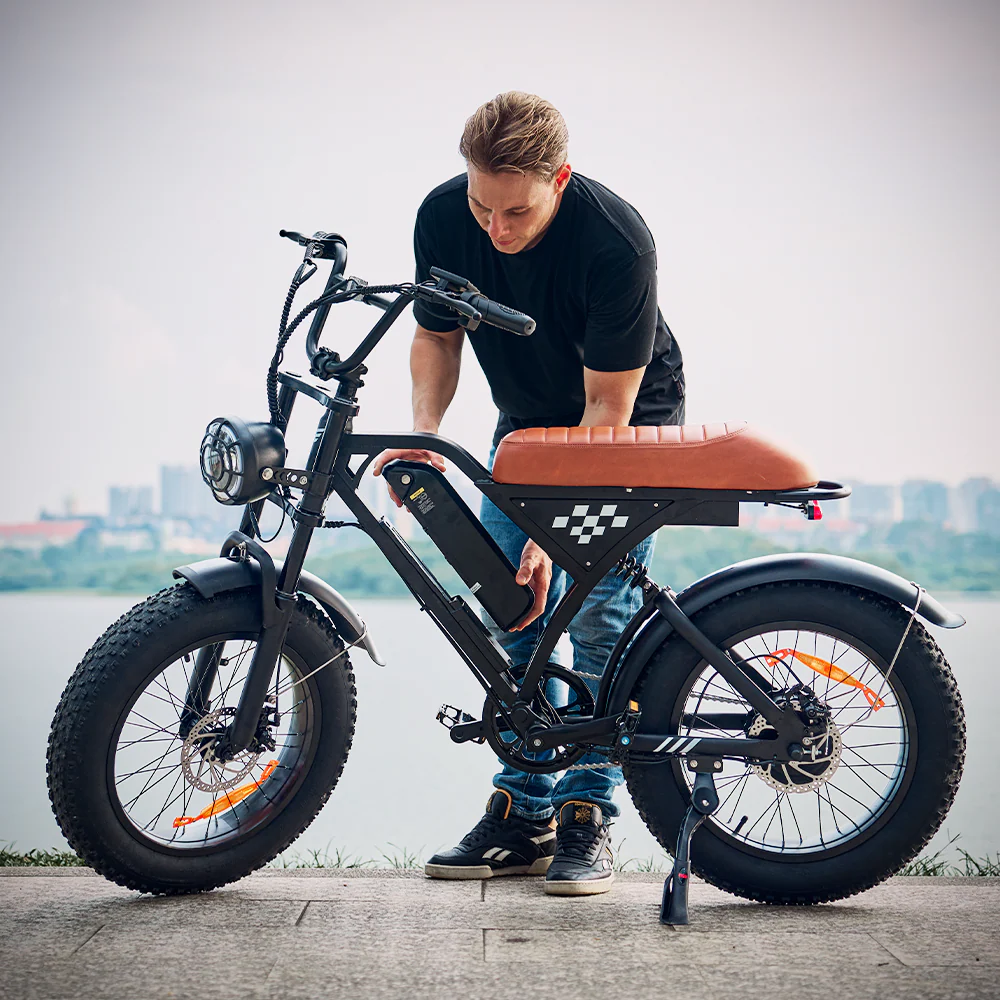 EB5Max 20 Zoll Fat Tire Retro E-Bike - Image 7