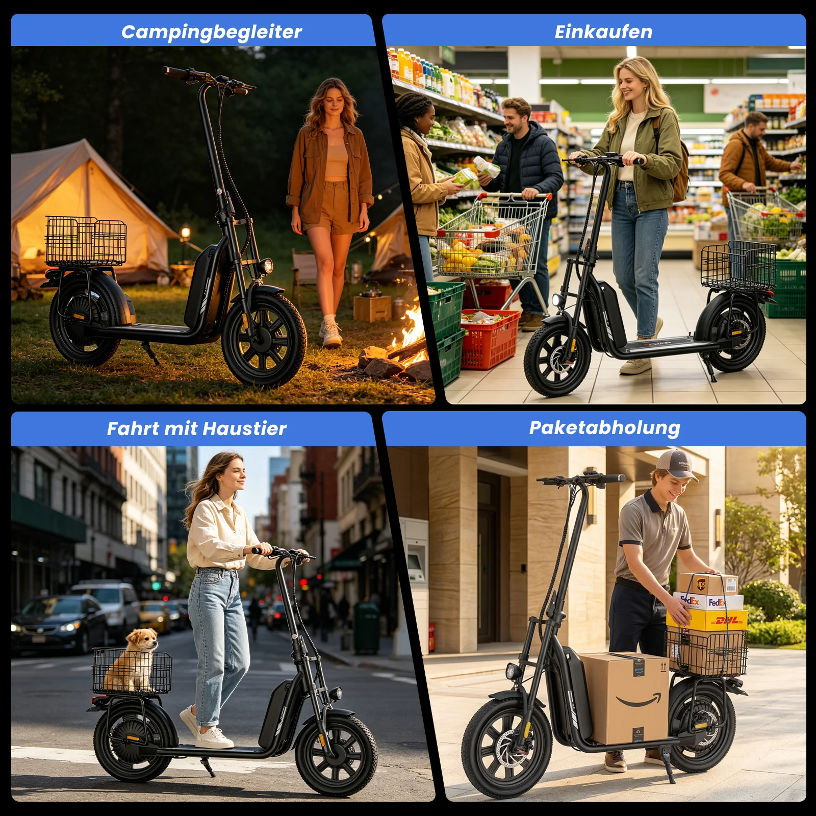 iScooter F7 High-Performance E-Scooter mit 16" Offroad-Reifen für Erwachsene - Image 11