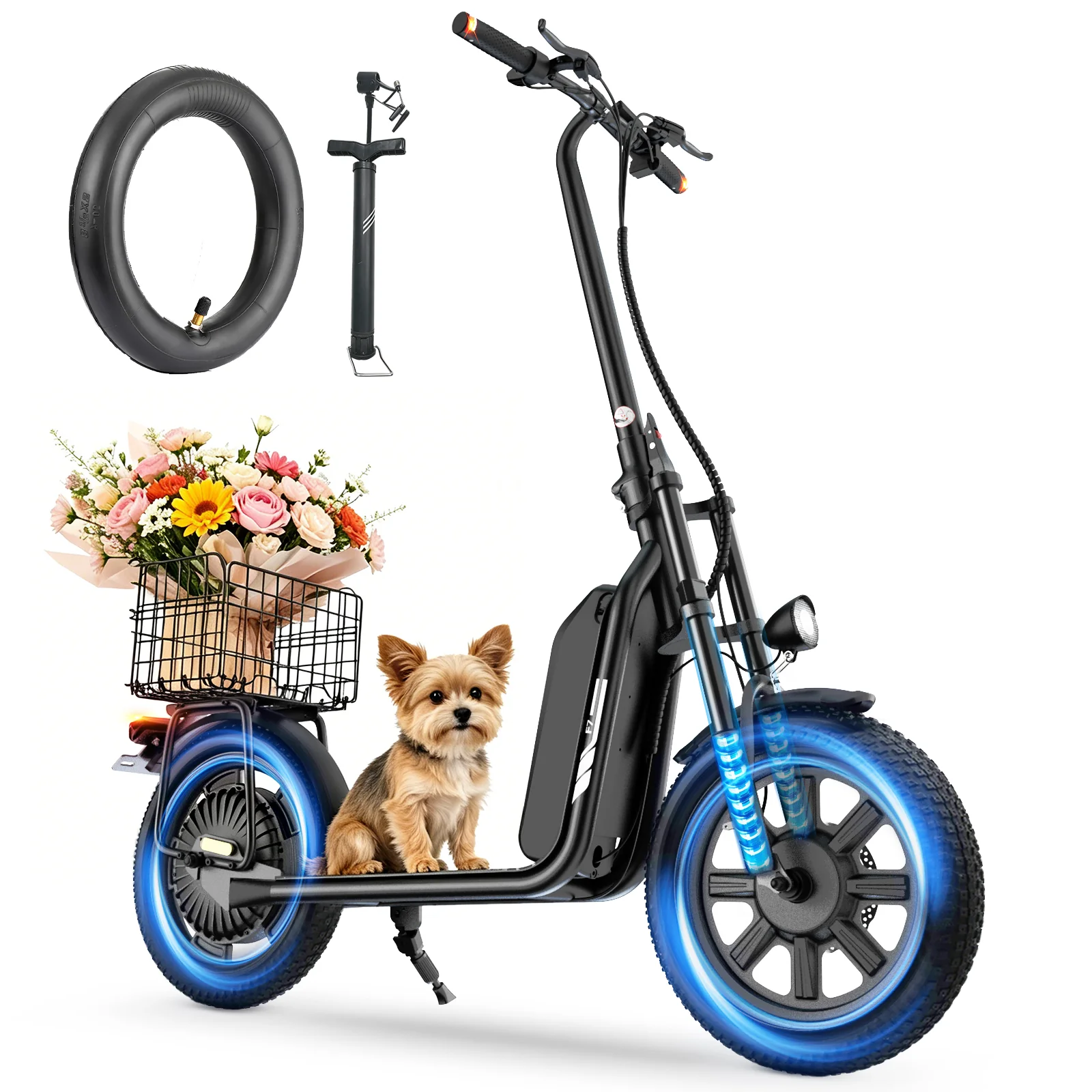 iScooter F7 High-Performance E-Scooter mit 16" Offroad-Reifen für Erwachsene - Image 3