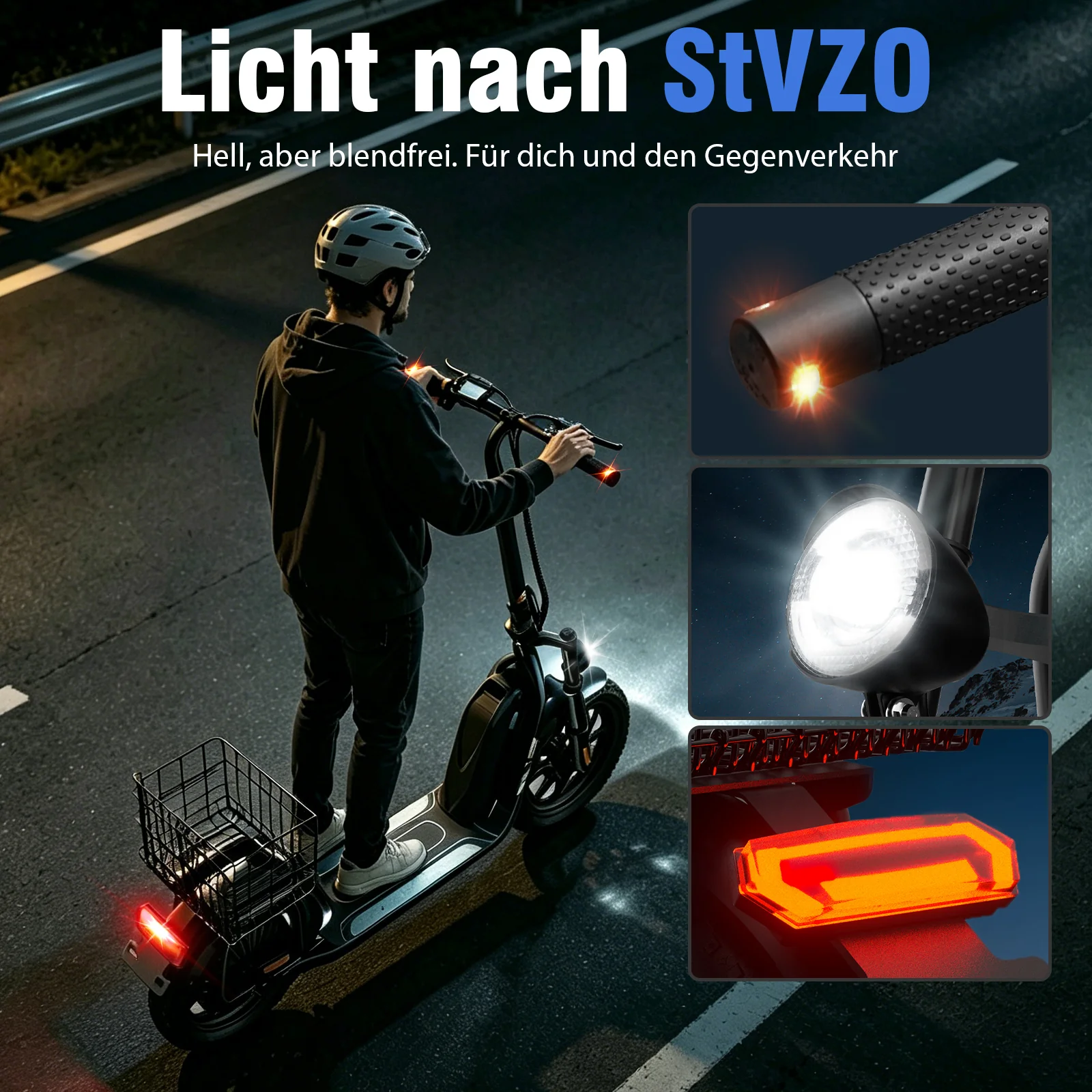 iScooter F7 High-Performance E-Scooter mit 16" Offroad-Reifen für Erwachsene - Image 7