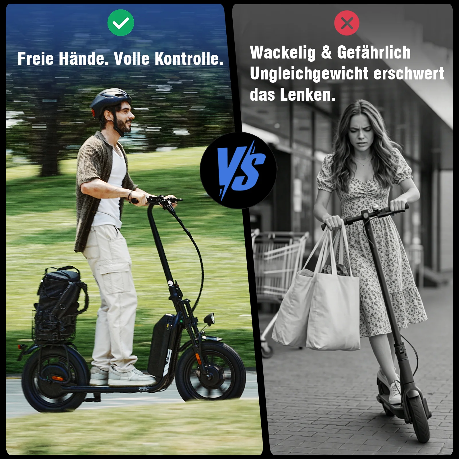 iScooter F7 High-Performance E-Scooter mit 16" Offroad-Reifen für Erwachsene - Image 9