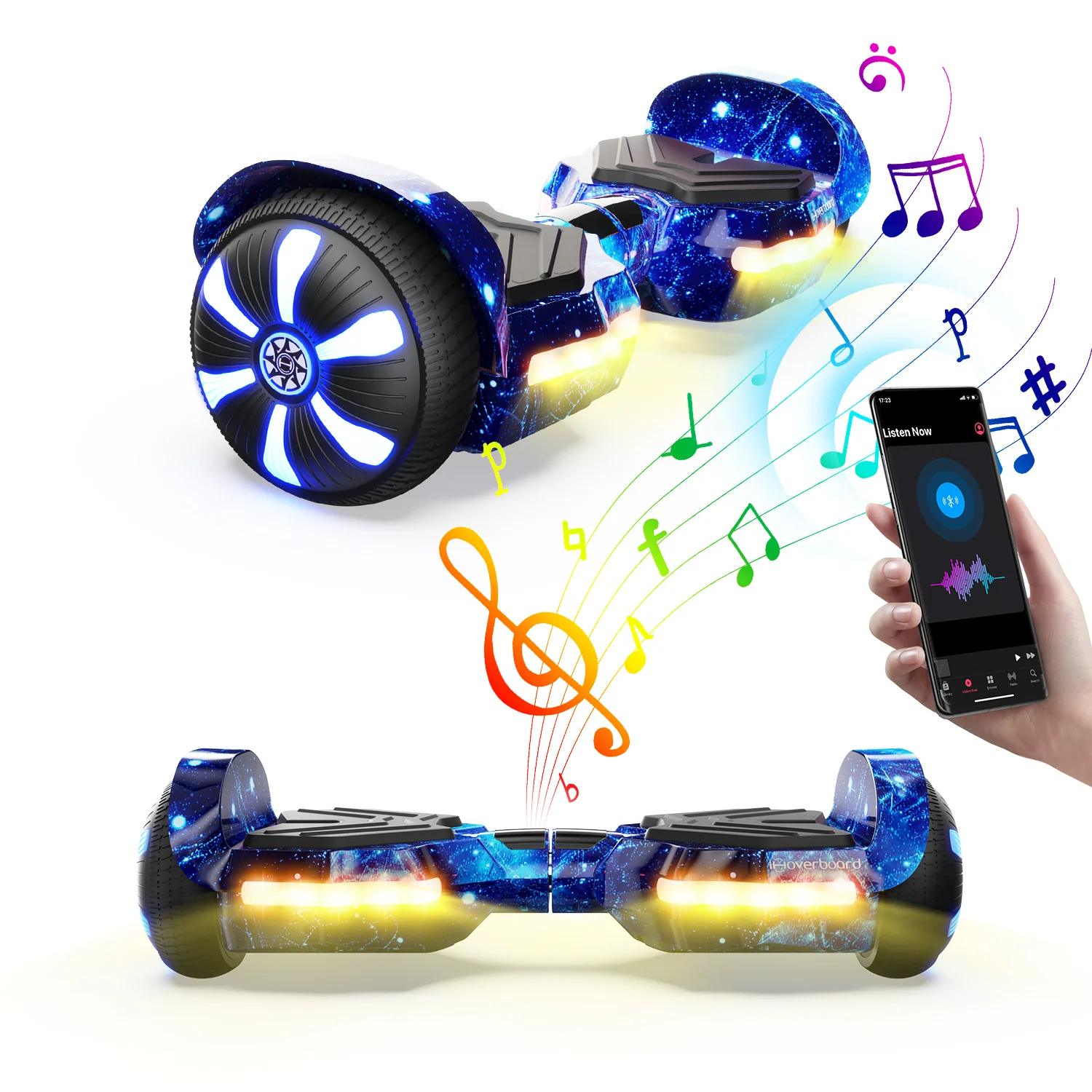 iHoverboard H2 Blaues Bluetooth-Hoverboard 6.5" - Image 14