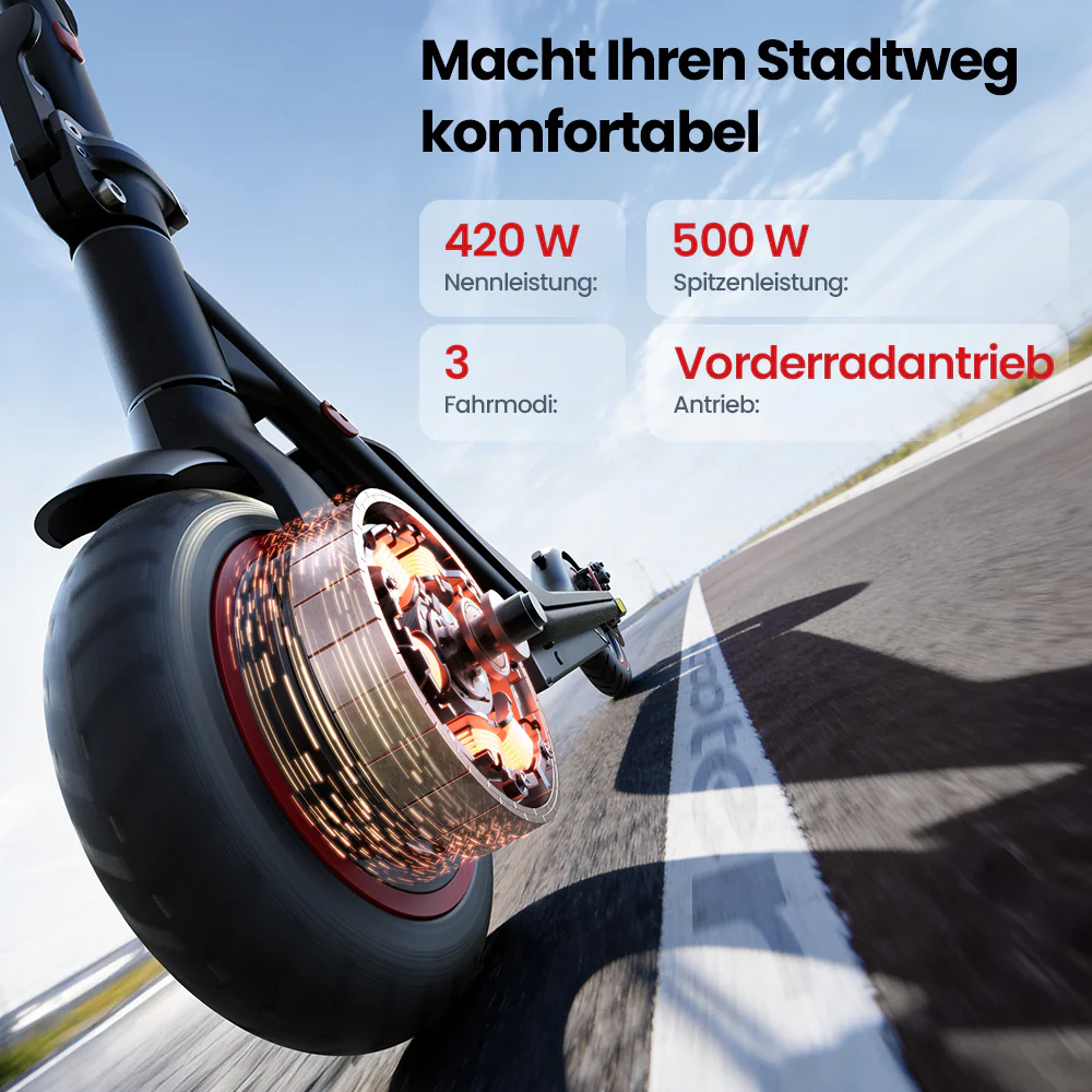 iScooter i8M / i9M City Pendler E-Scooter mit Straßenzulassung - Image 14