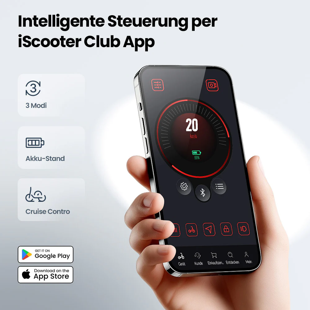 iScooter i8M / i9M City Pendler E-Scooter mit Straßenzulassung - Image 16
