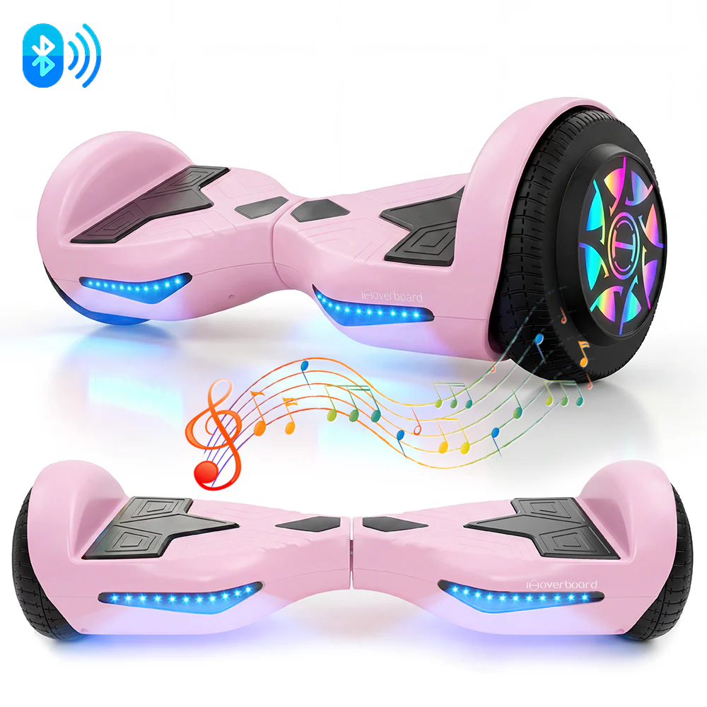 iHoverboard H2 Rosa Bluetooth Hoverboard 6.5" - Image 17