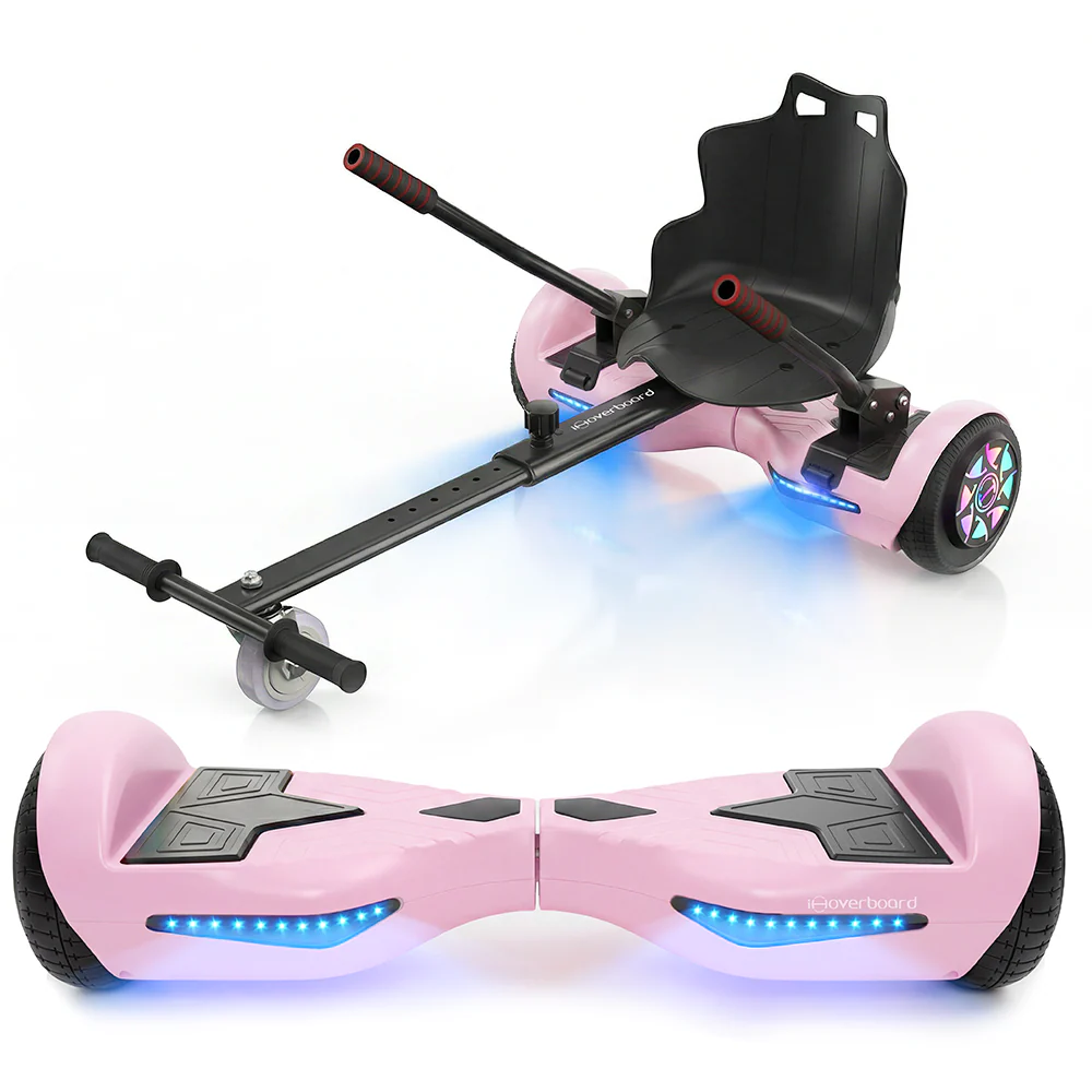 iHoverboard H2 Rosa Bluetooth Hoverboard 6.5" - Image 18