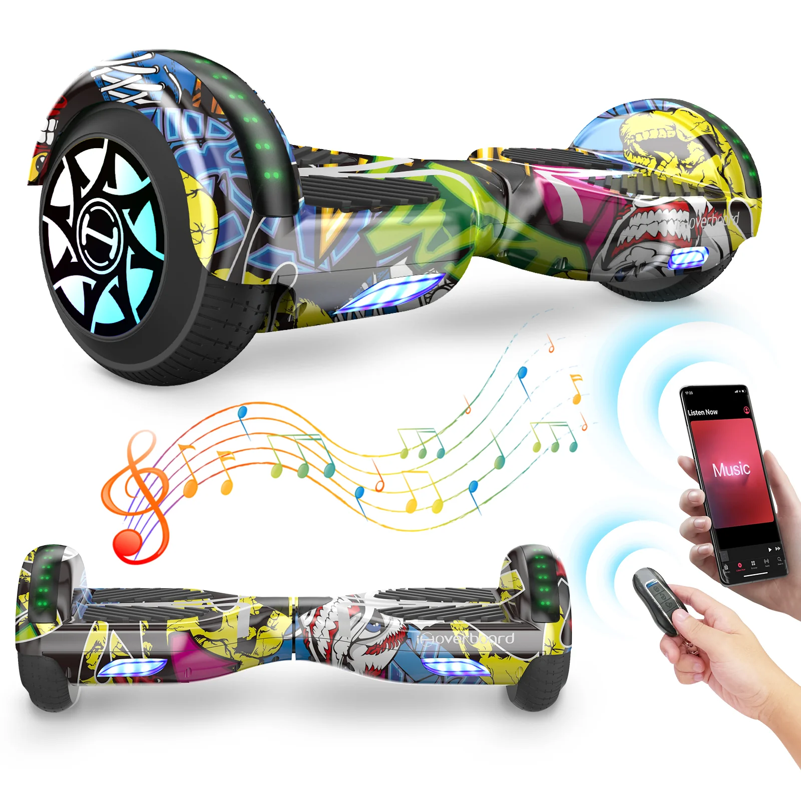H1 LED Hoverboard Kinder 6.5" in verschiedenen Ausführungen erhältlich - Image 20