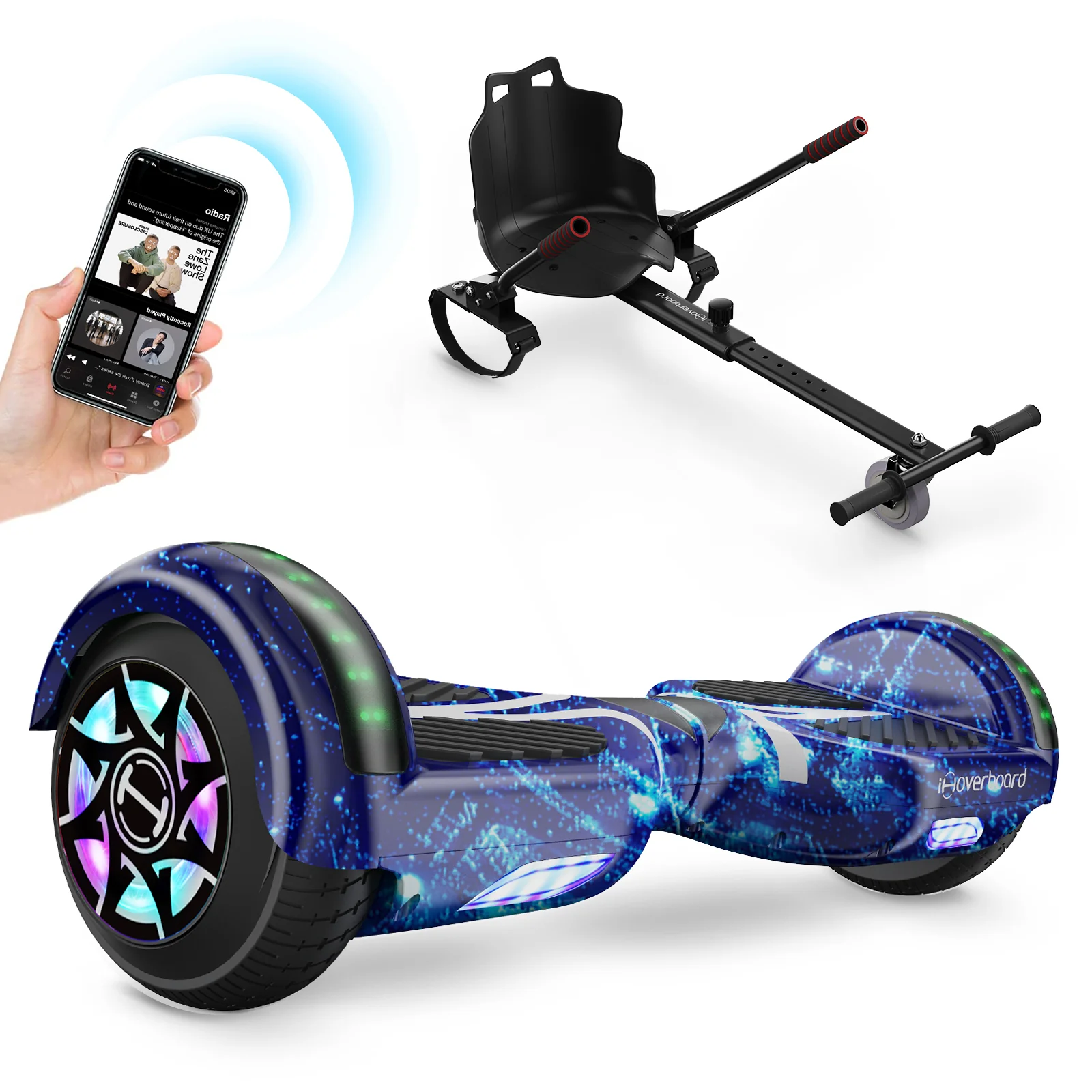 H1 Bluetooth Hoverboard Kinder 6.5" - Image 21