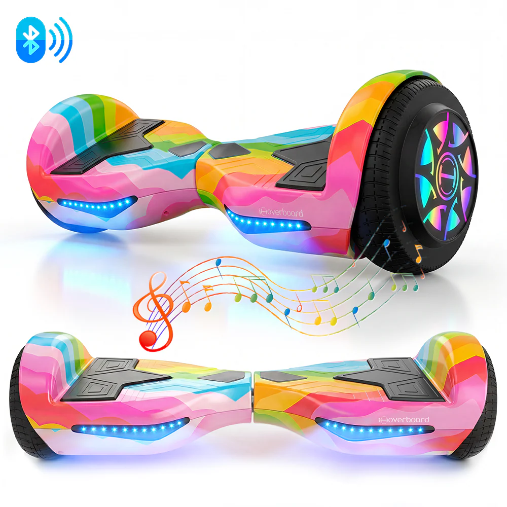 iHoverboard H2 Rosa Bluetooth Hoverboard 6.5" - Image 15