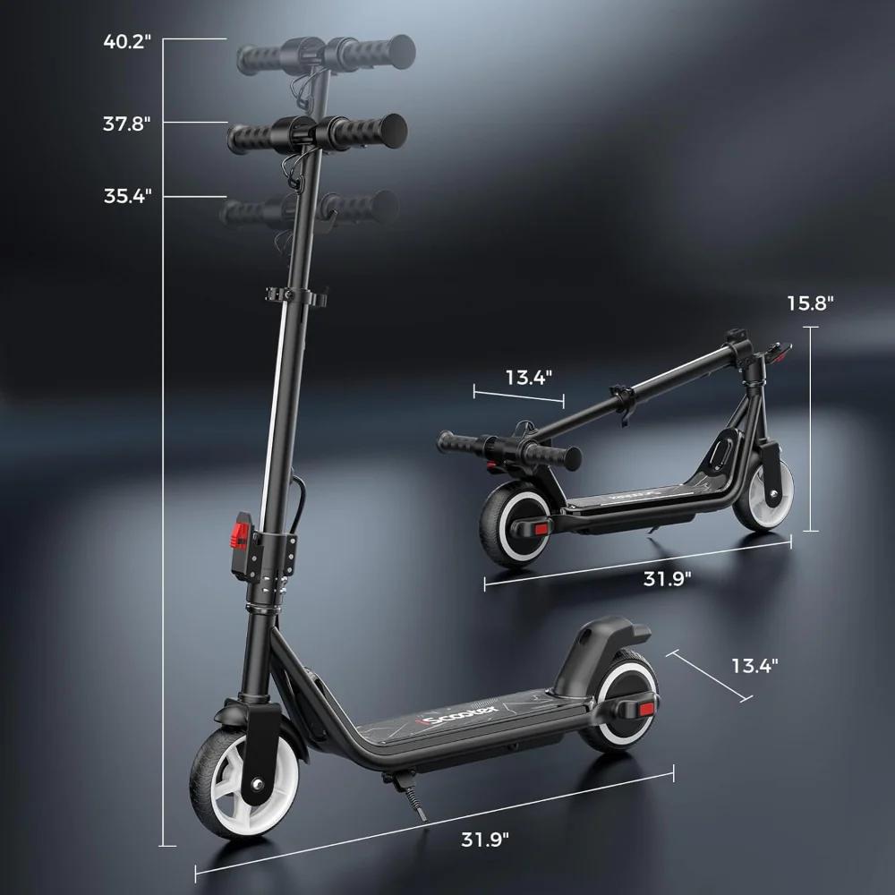 iScooter iK3Max Kinder E-Scooter 6″ mit LED & 3 Geschwindigkeiten - Image 13