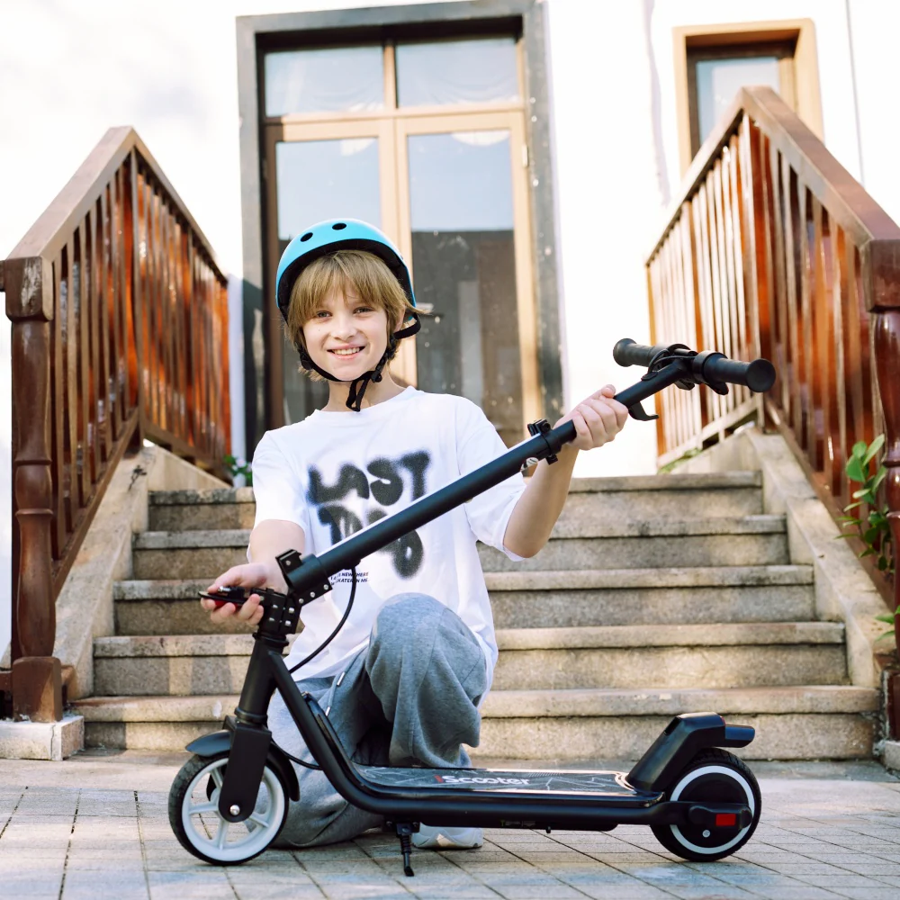 iScooter iK3Max Kinder E-Scooter 6″ mit LED & 3 Geschwindigkeiten - Image 17