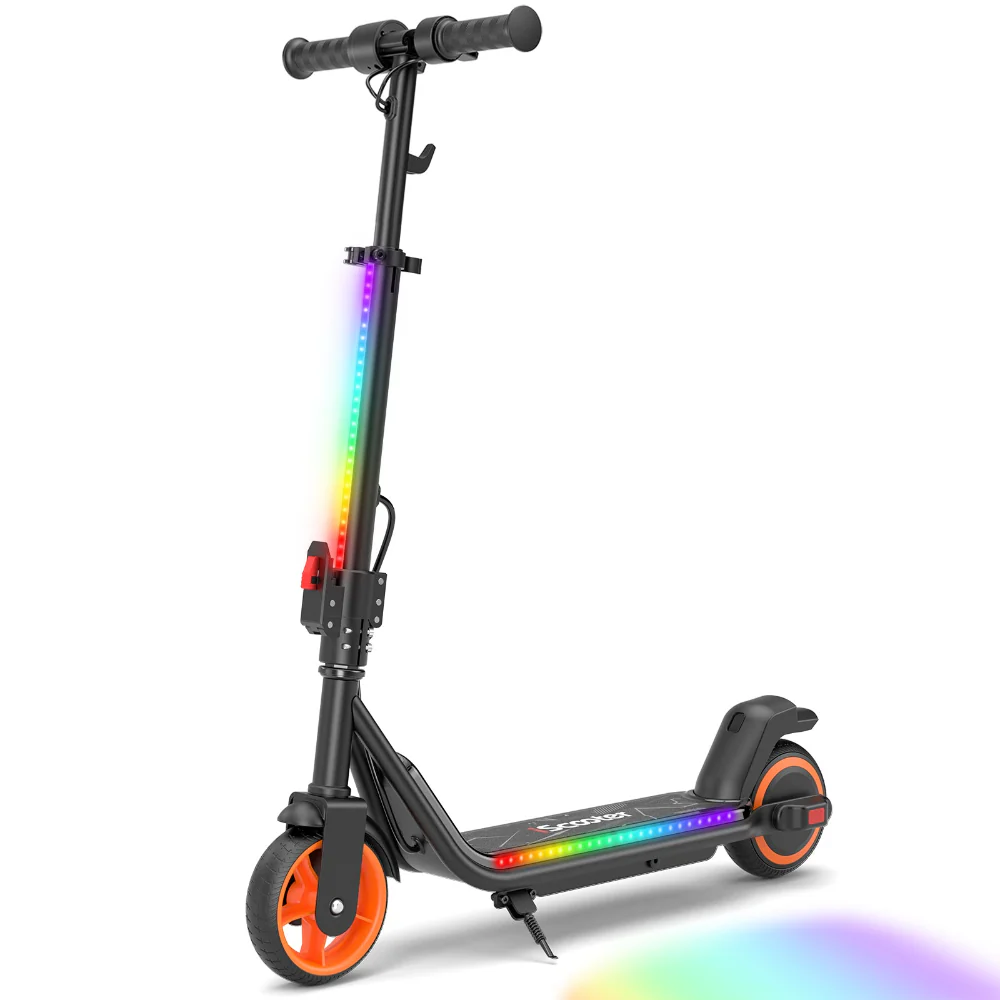 iScooter iK3Max Kinder E-Scooter 6″ mit LED & 3 Geschwindigkeiten - Image 7