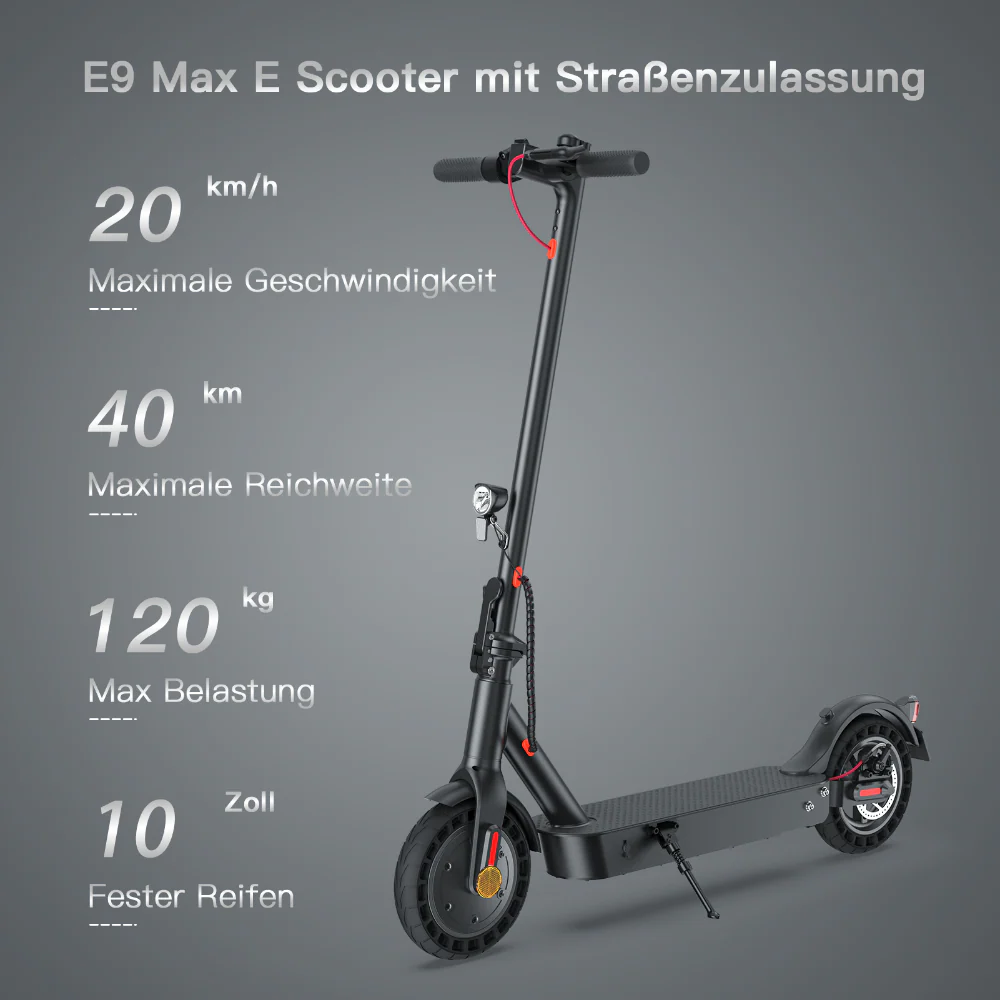iScooter 500W 10" E9TMax E-Scooter Bündelverkauf - Image 3