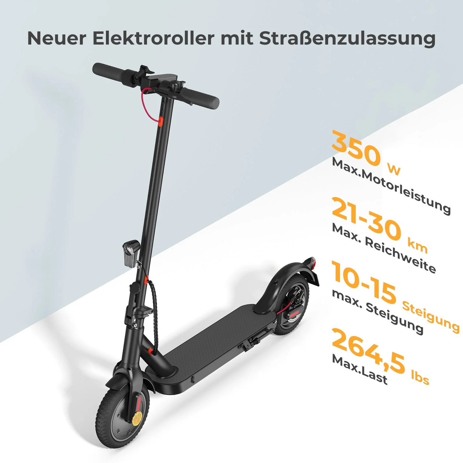 iScooter E-Scooter Mit Straßenzulassung Mit Doppelfederung Bündelverkauf - Image 5