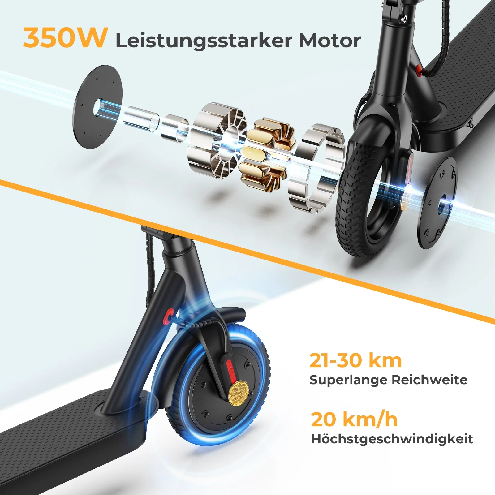 iScooter E-Scooter Mit Straßenzulassung Mit Doppelfederung Bündelverkauf - Image 8