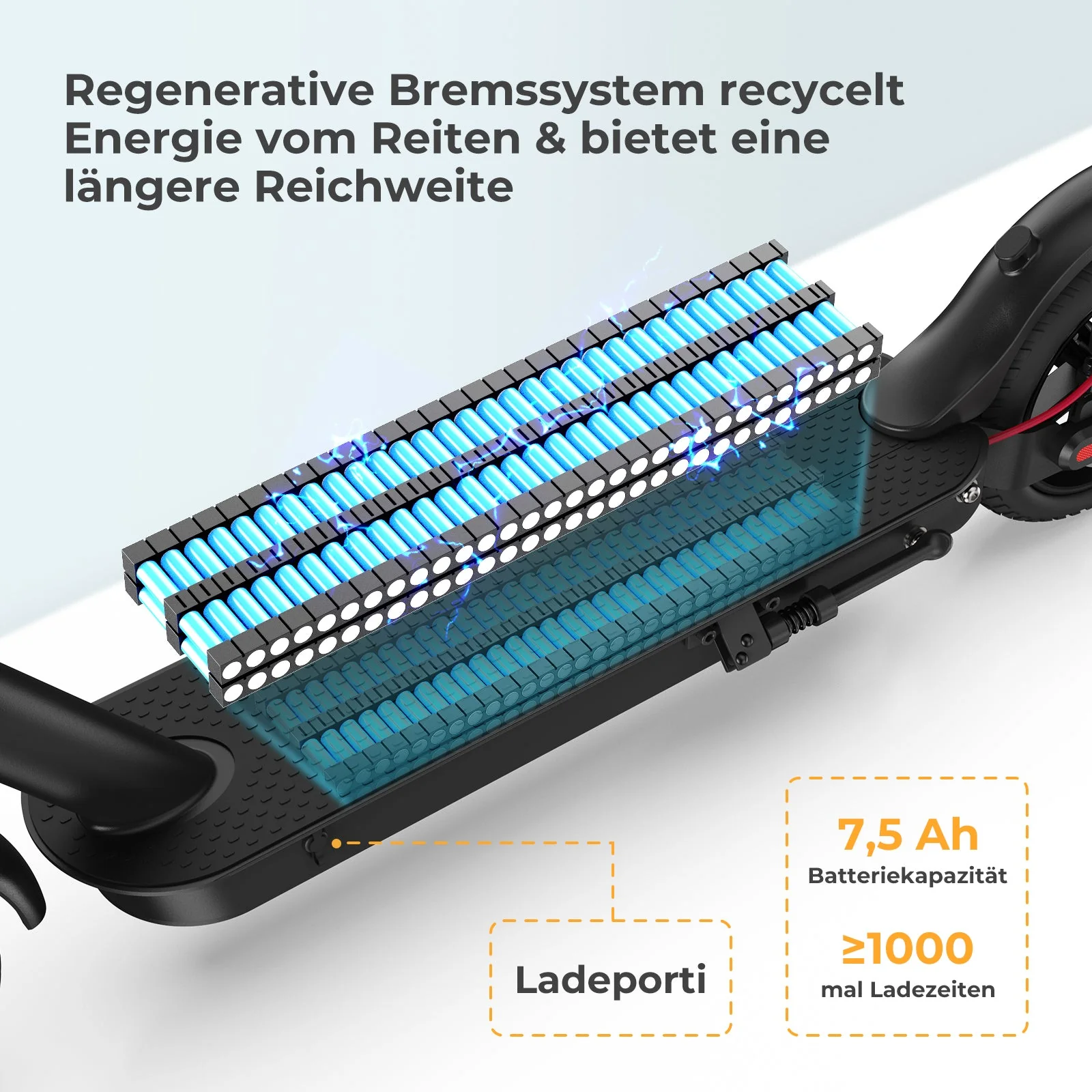 iScooter E-Scooter Mit Straßenzulassung Mit Doppelfederung Bündelverkauf - Image 9
