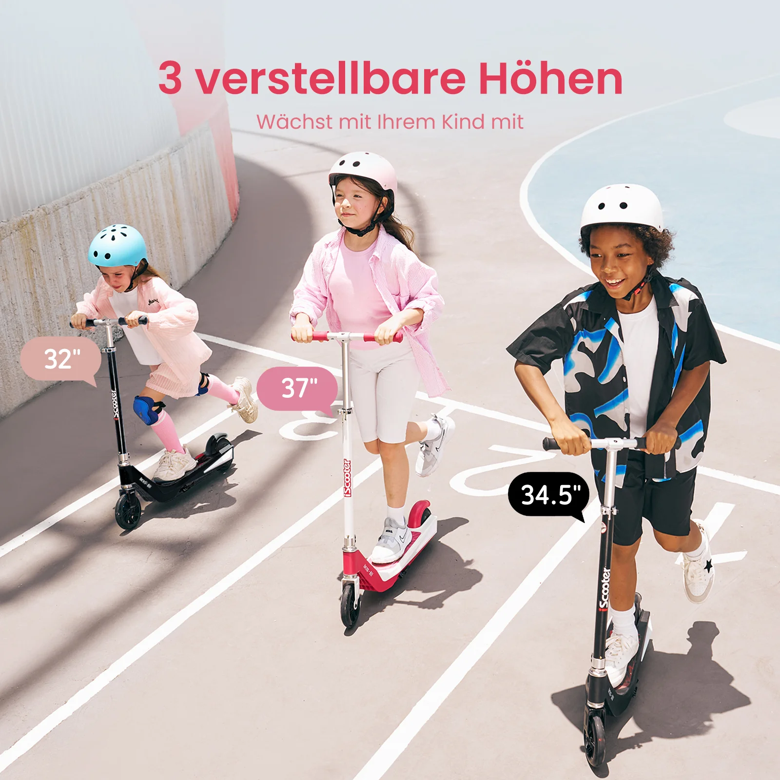 iScooter Fun Ride Kinder E-Scooter Serie - Image 3