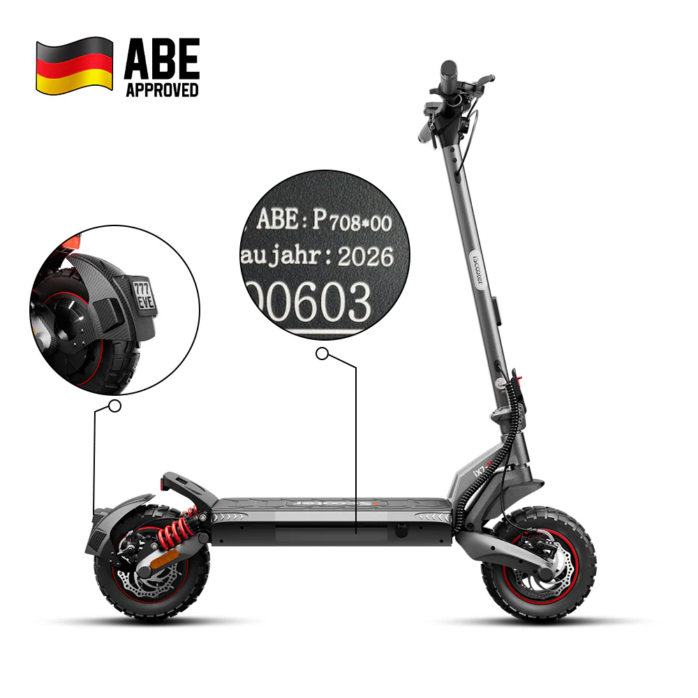 iScooter T8 Offroad E-Scooter Mit Straßenzulassung (ABE/eKFV) - Image 28