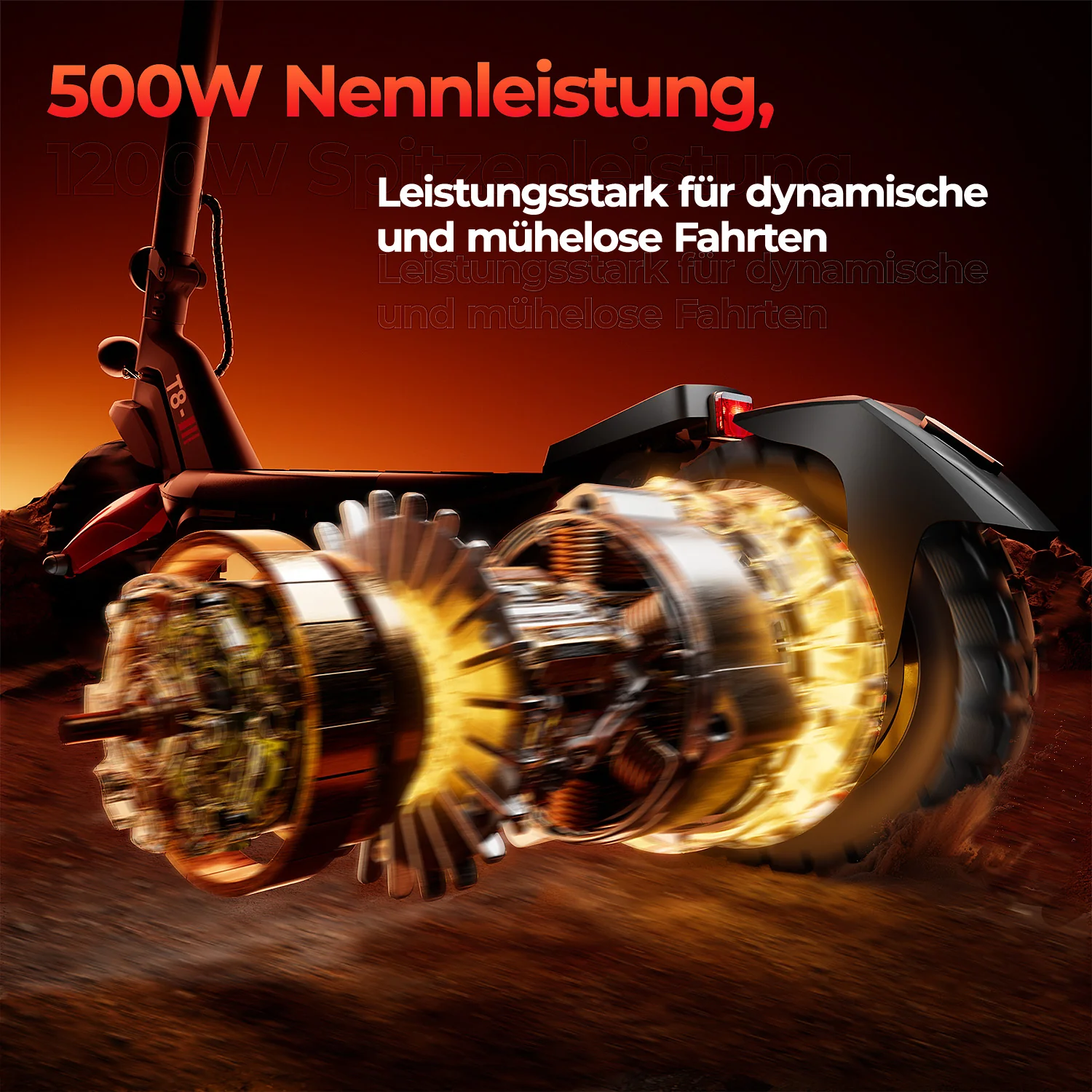 iScooter T8 Offroad E-Scooter Mit Straßenzulassung (ABE/eKFV) - Image 7