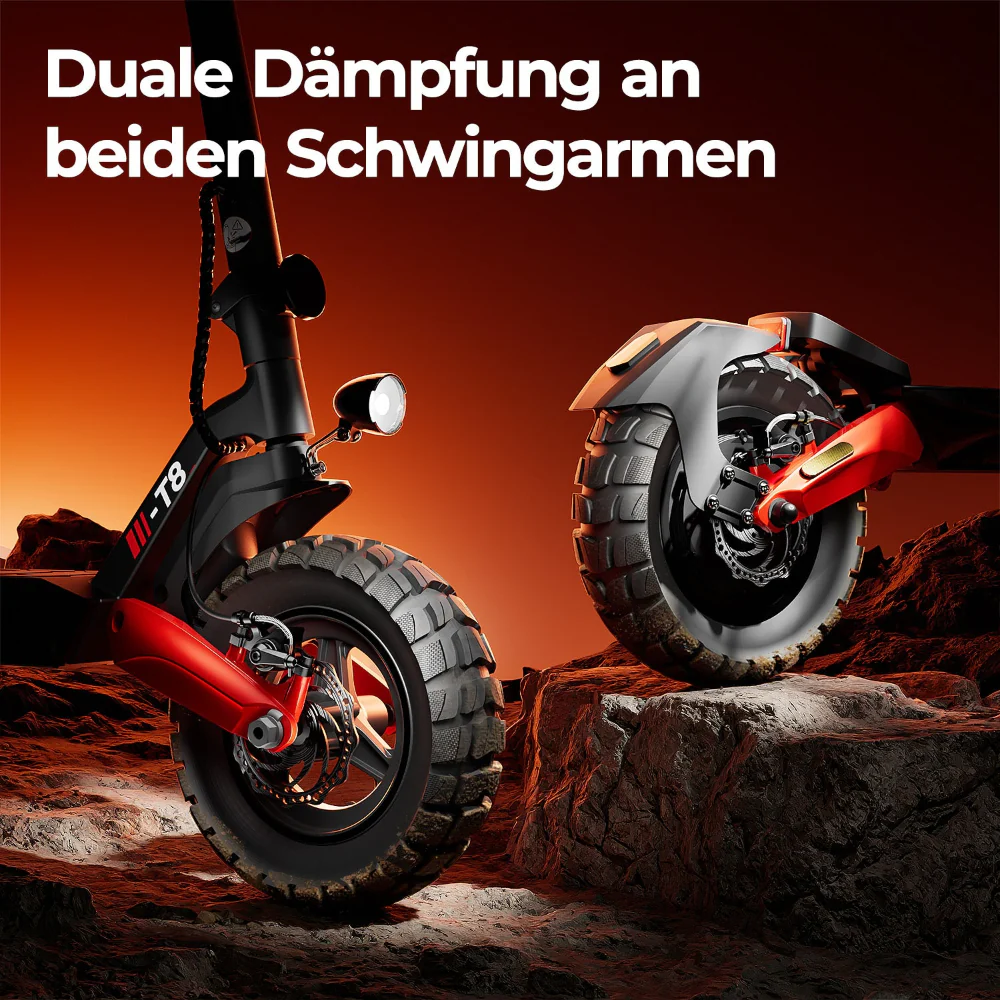 iScooter T8 Offroad E-Scooter Mit Straßenzulassung (ABE/eKFV) - Image 9