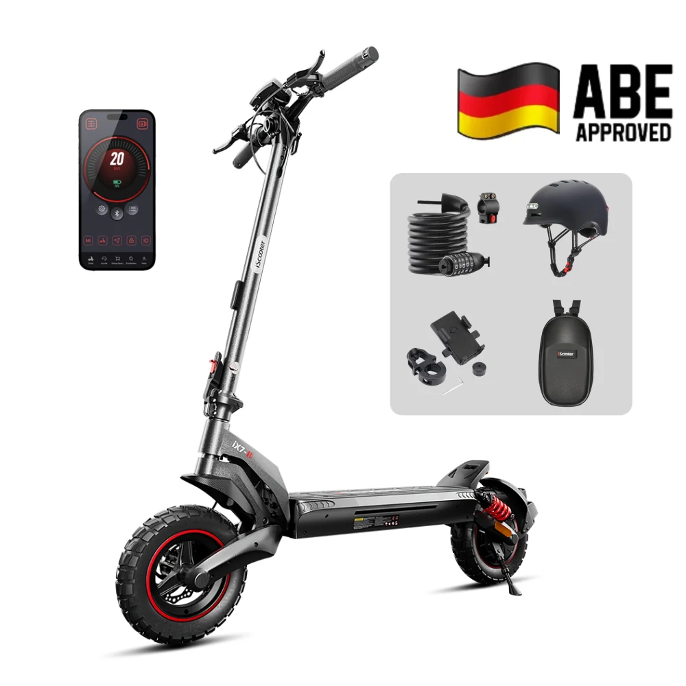 iScooter iX7 Offroad E-Scooter mit Straßenzulassung - Image 16