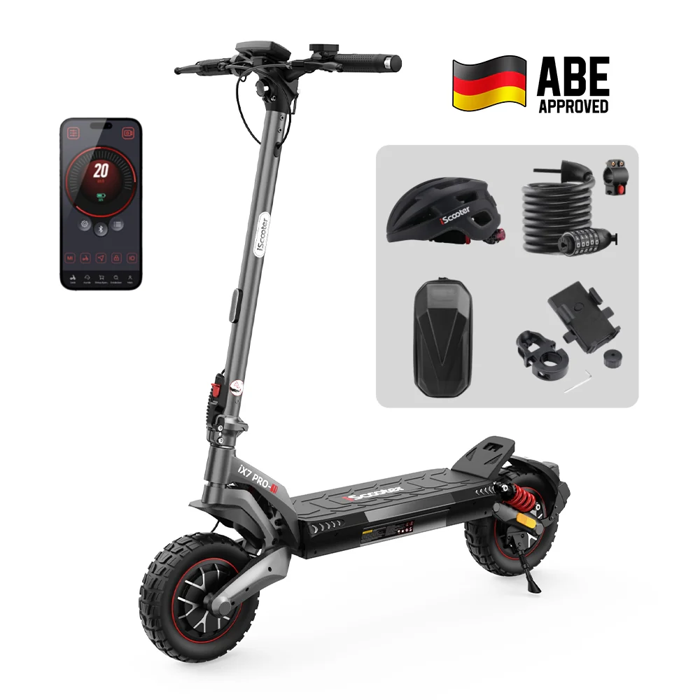 iScooter iX7 / iX7Pro Offroad E-Scooter mit Straßenzulassung - Image 18