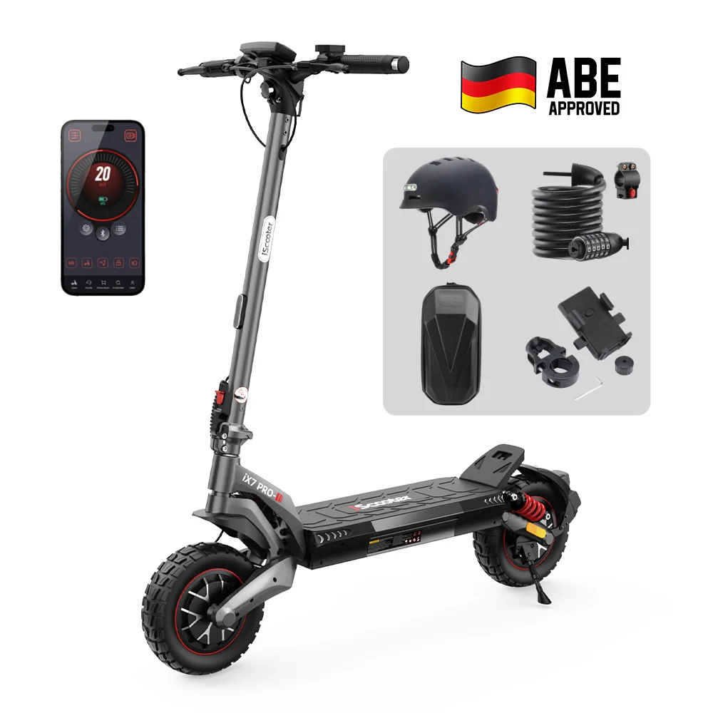 iScooter iX7 / iX7Pro Offroad E-Scooter mit Straßenzulassung - Image 20