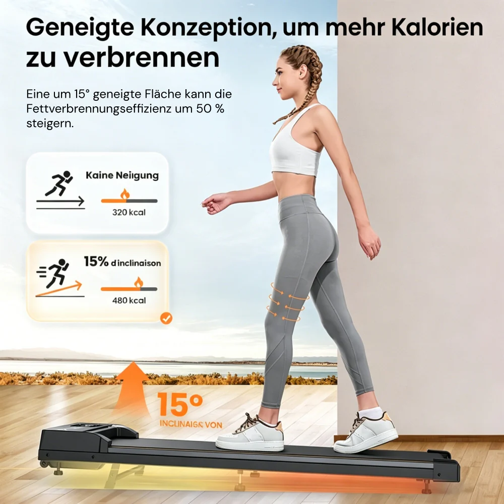 JT31 / JT52 Walking Pad Laufband mit Steigung - Image 3