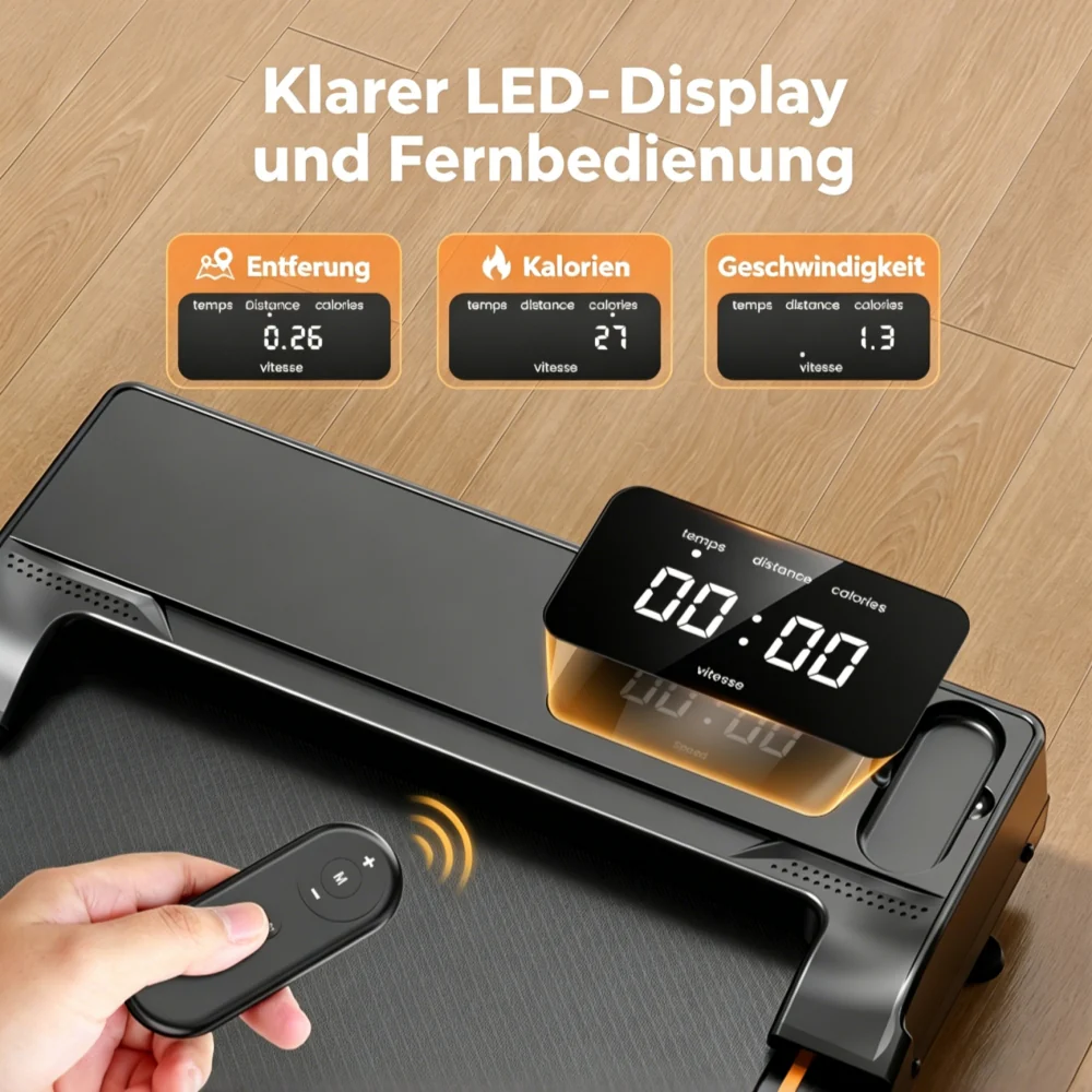 JT31 / JT52 Walking Pad Laufband mit Steigung - Image 7
