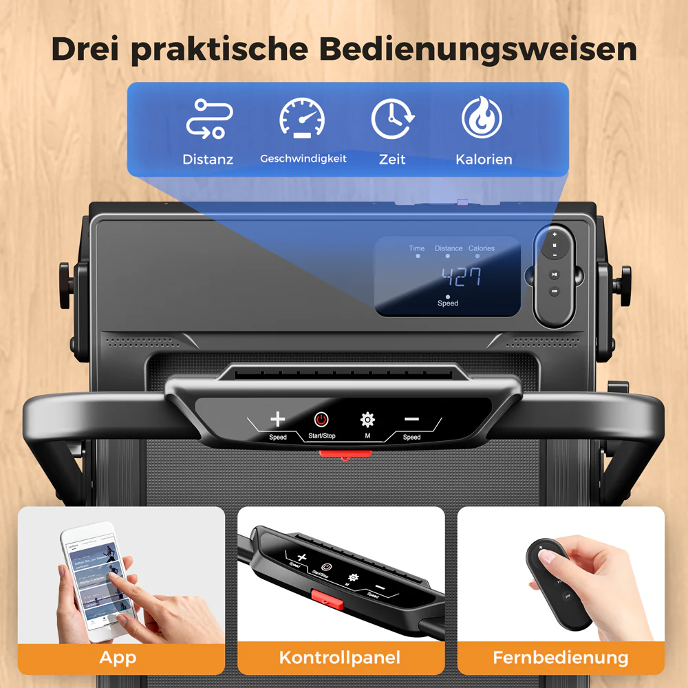 JT52 2-in-1 Laufband mit Steigung - Image 10