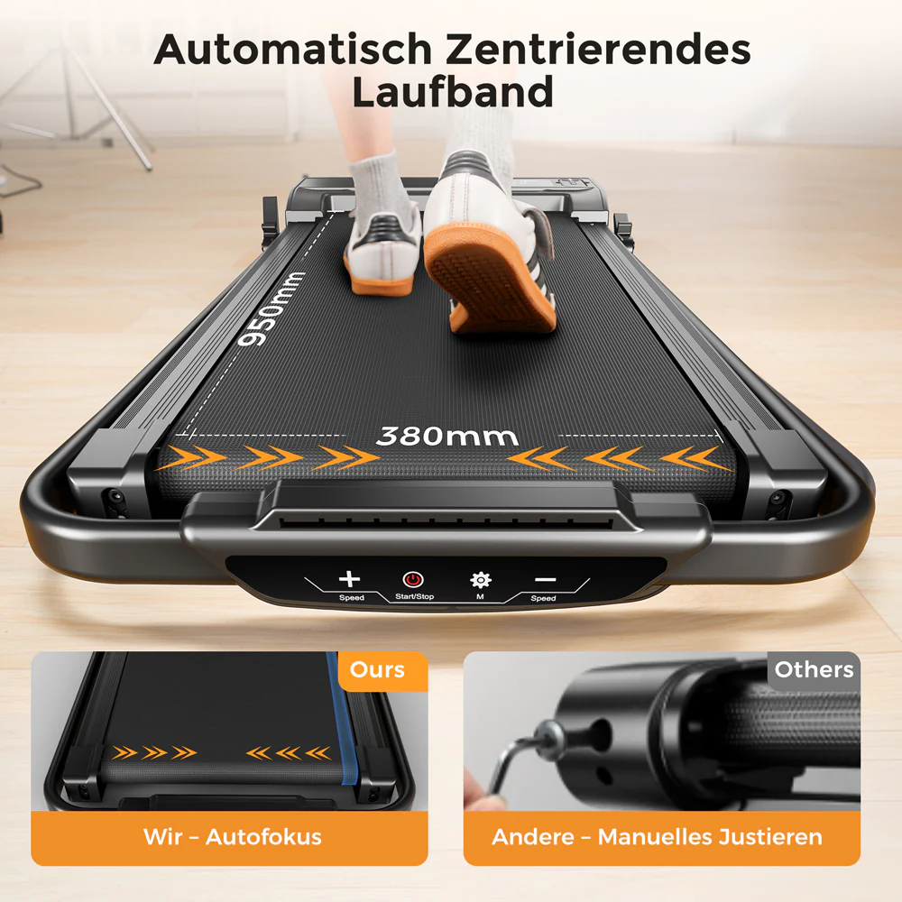 JT52 2-in-1 Laufband mit Steigung - Image 9