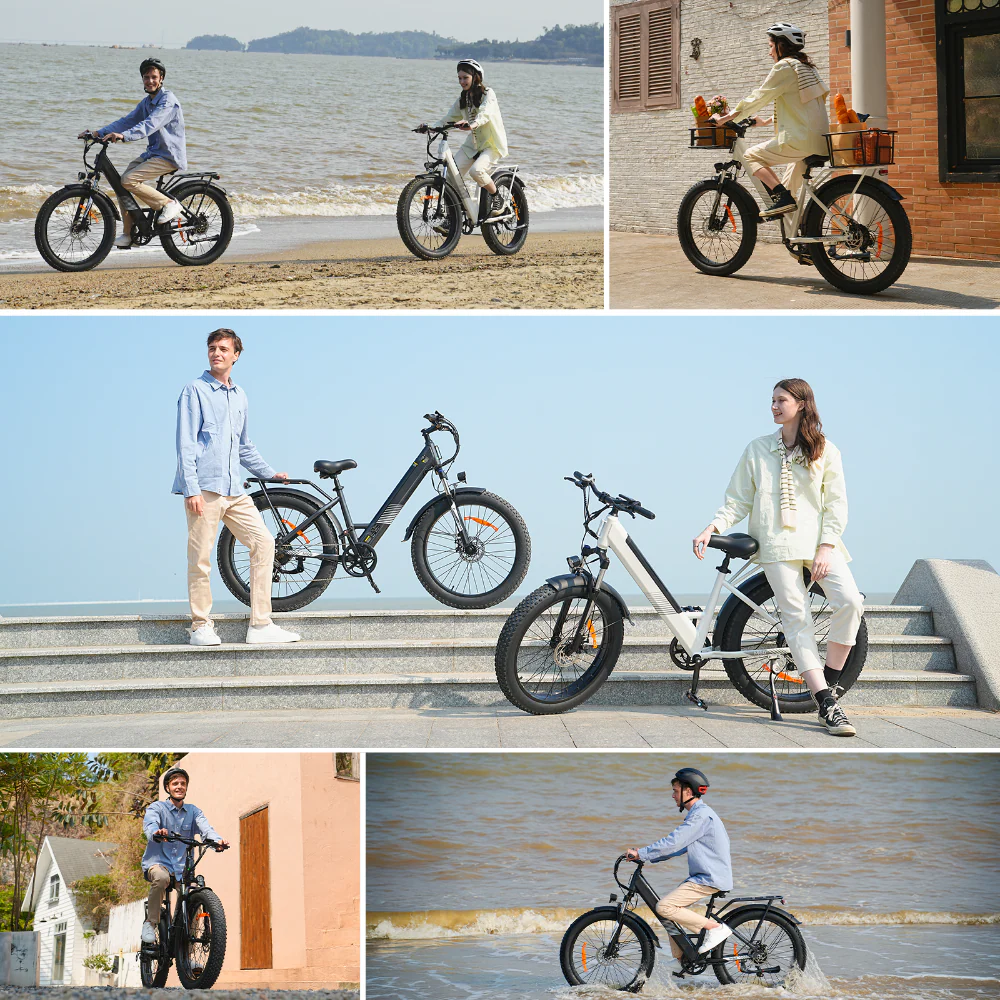 M60 Fat Tire Trekking E-Bike - Image 4