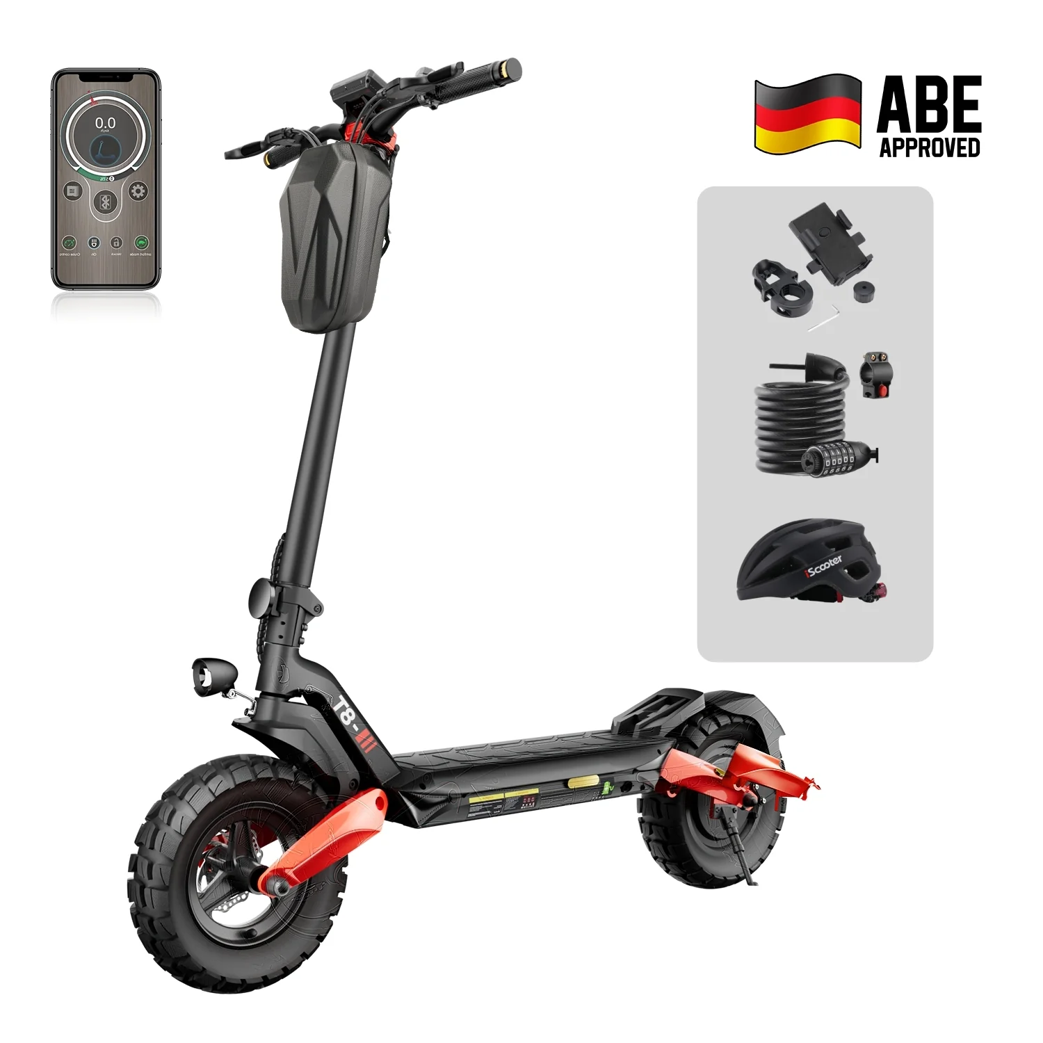 iScooter T8 Offroad E-Scooter Mit Straßenzulassung (ABE/eKFV) - Image 24