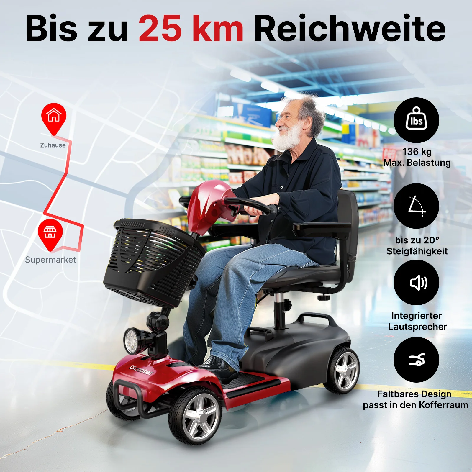iScooter X02 Seniorenmobil - Image 7